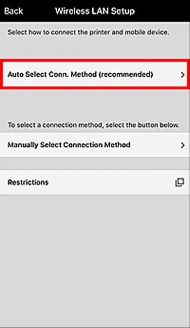 Canon Install App Network