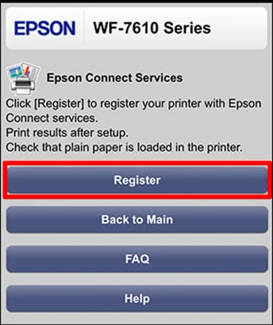 Epson Install App Network