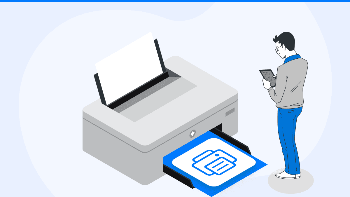 skriva ut från ipad